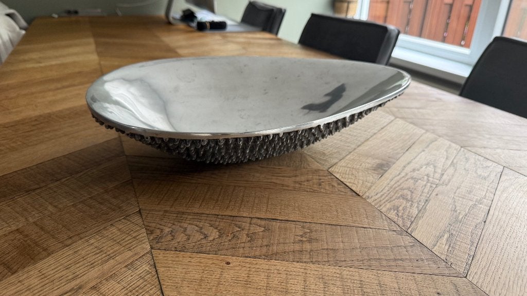 Gutzz design schaal 'avocado', Schaal, Rond, Ophalen of Verzenden, Glas