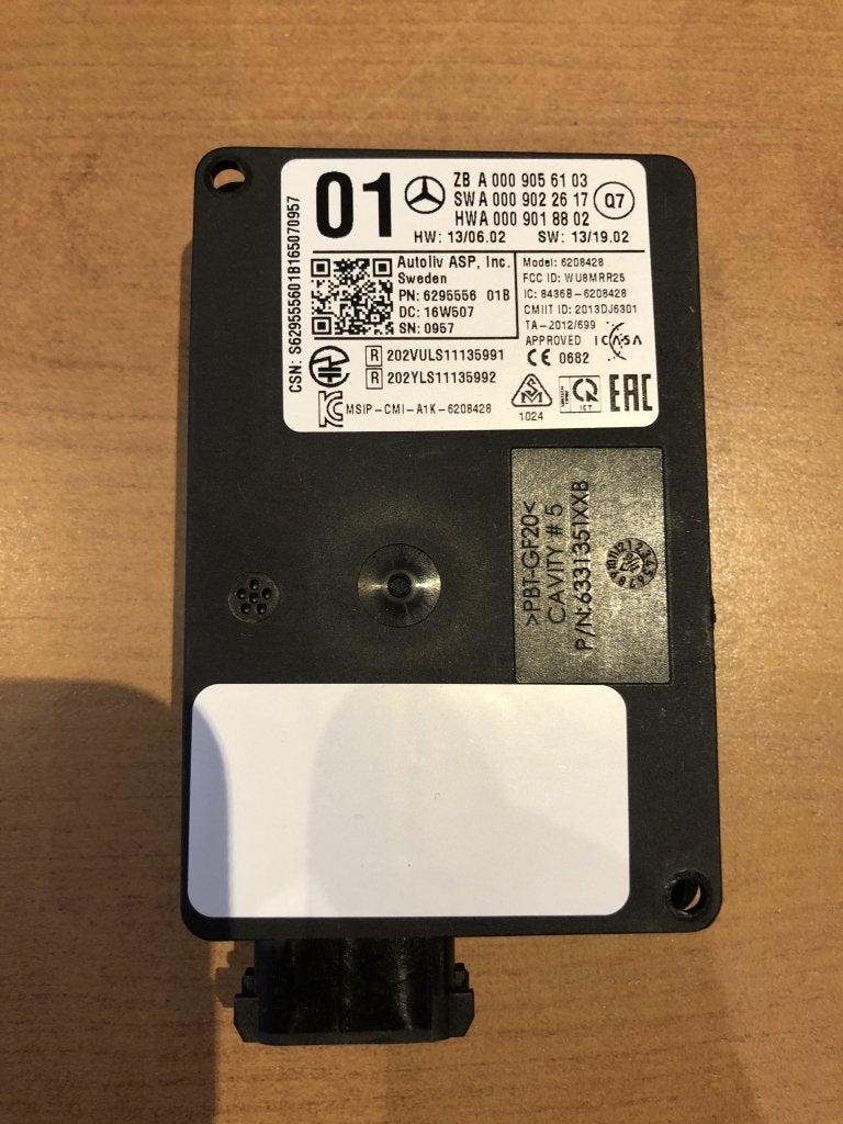 Radarsensor A0009056103 passend op verschillende modellen, Auto-onderdelen, Niet ingevuld, Mercedes-Benz, Niet ingevuld, Nieuw