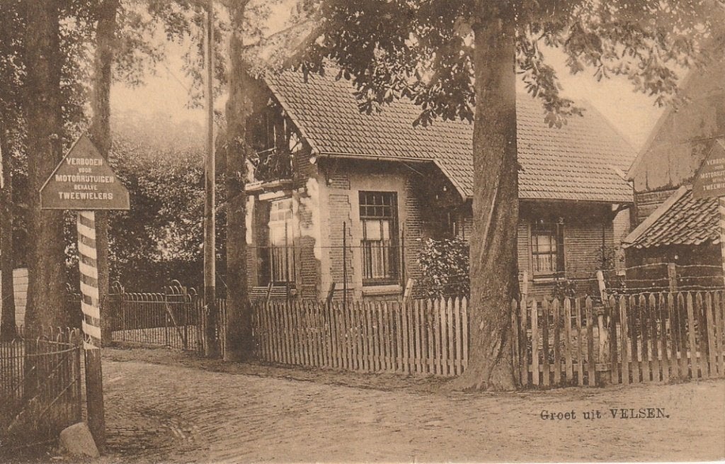 Velsen groet uit  nauta 7362 militair gelopen 1917, Ophalen of Verzenden, Voor 1920, Gelopen, Noord-Holland