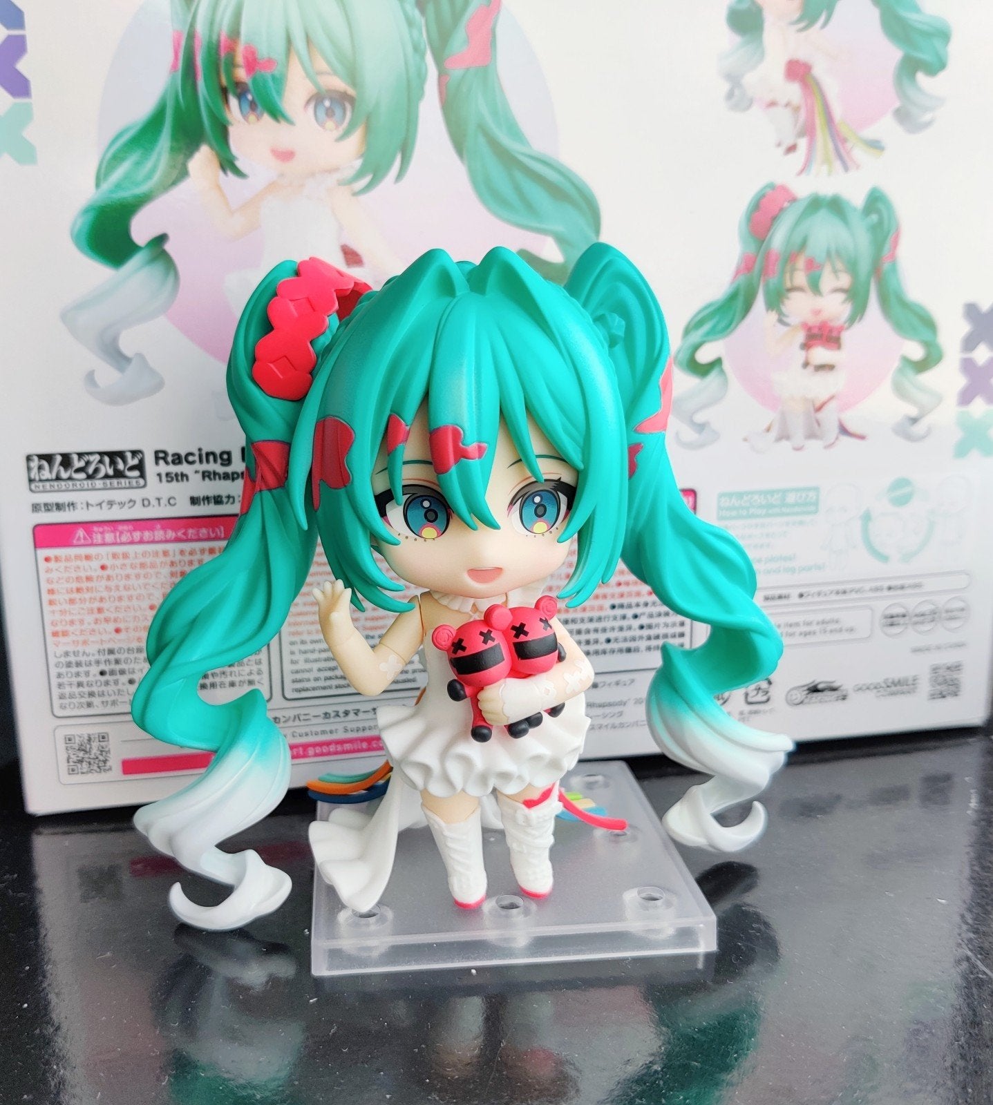 Hatsune Miku Racing 15th Rhapsody nendoroid anime figure, Ophalen of Verzenden, Zo goed als nieuw