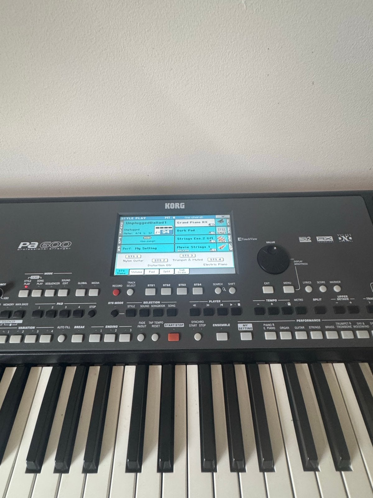 Korg Pa600 Professional Arranger - Perfecte staat, Ophalen, Zo goed als nieuw, 61 toetsen, Korg