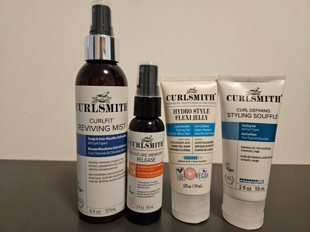 Curlsmith cg producten krullen, Ophalen of Verzenden, Gel, Wax, Haarlak of Mousse