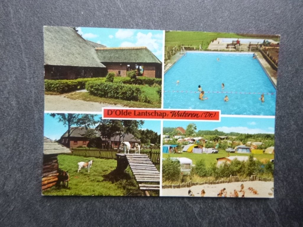 Wateren D'olde Lantschap/zwembad, Verzenden, 1980 tot heden, Gelopen, Noord-Brabant