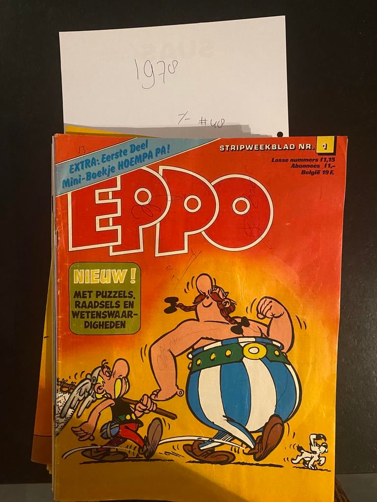 Jaargang Eppo 1978, Boeken, Strips | Comics, Gelezen, Meerdere comics, Europa, Verzenden