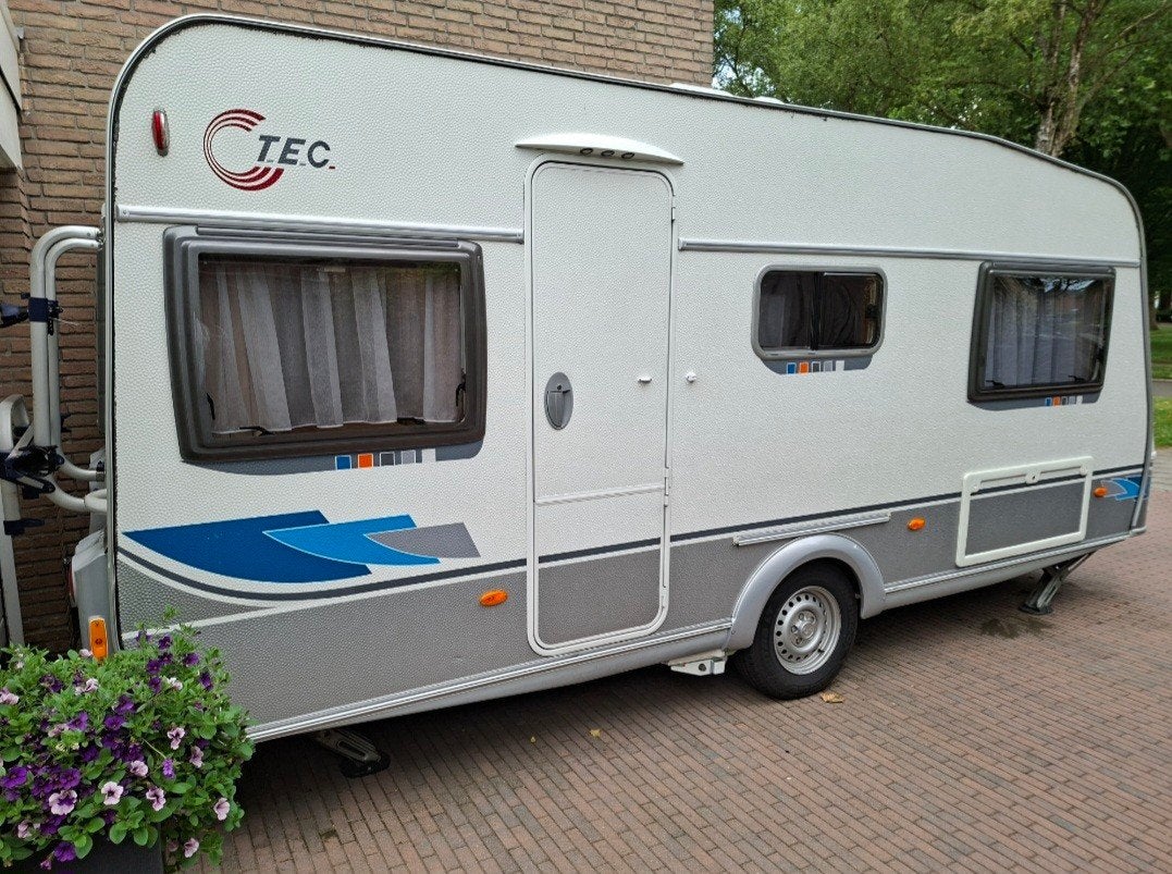 TEC Travel King 470  TE (bj 2008) mover/enkele bedden, Caravans en Kamperen, Caravans, T.E.C., Rondzit, Particulier, 5 tot 6 meter