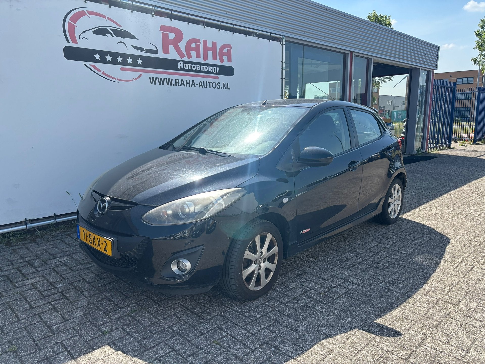 Mazda 2 1.3 BIFUEL GT-M Line LPG G3, Auto's, Voorwielaandrijving, Euro 5, Stof, Zwart