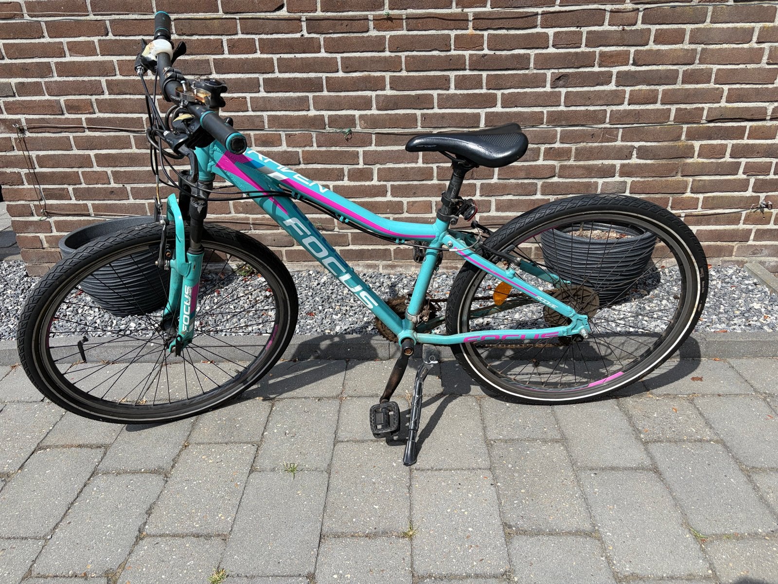 Focus Raven Rookie kinderfiets, Fietsen en Brommers, Fietsen | Meisjes, Ophalen, Velgrem, Handrem, Gebruikt