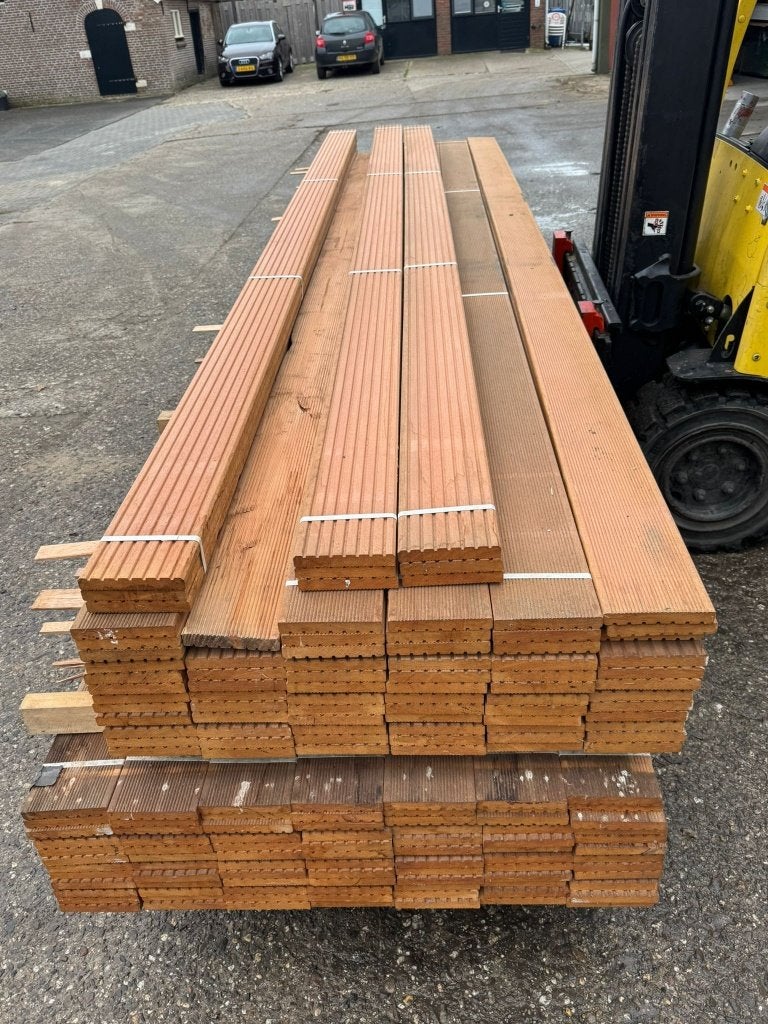 Hardhouten Vlonderplanken Red Kapur 21x145, Ophalen, Nieuw, 250 cm of meer, Planken
