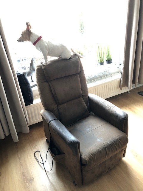 relax feauteuil, Ophalen, Overige materialen, Gebruikt, 75 tot 100 cm
