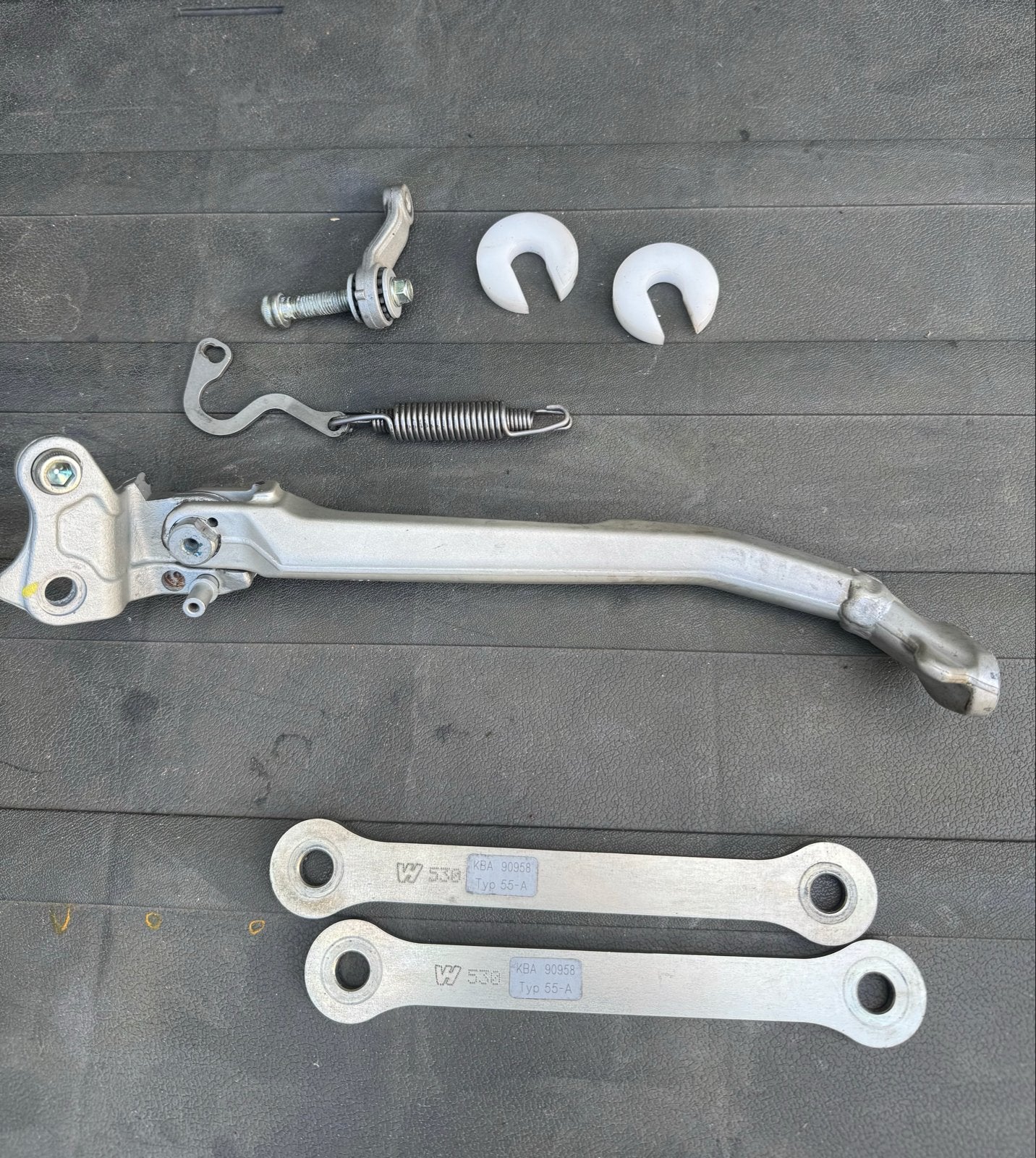 MV Agusta Stradale 800 Verlagingsset 40 mm met ABE, Motoren, Ophalen of Verzenden, Gebruikt