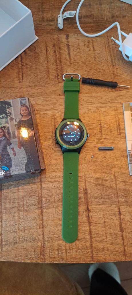 One2Track GPS Horloge Kind - Zo goed als nieuw, Ophalen of Verzenden, Zo goed als nieuw, Groen, Jongen of Meisje