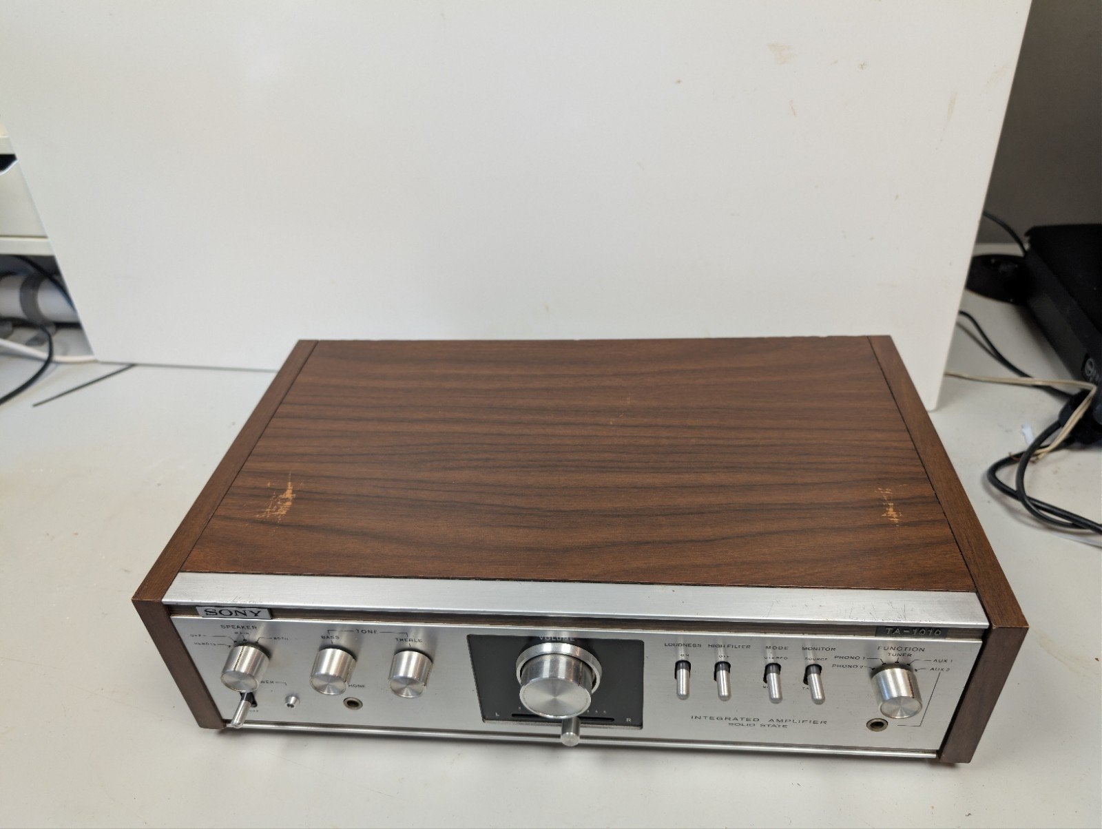Vintage Sony TA-1010 Geïntegreer Versterker - Klassiek Gelu, Gebruikt, Ophalen of Verzenden, Sony, Minder dan 60 watt
