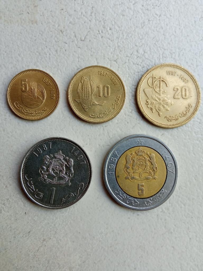 Marokko lotje 1987., Ophalen of Verzenden, Overige landen, Setje