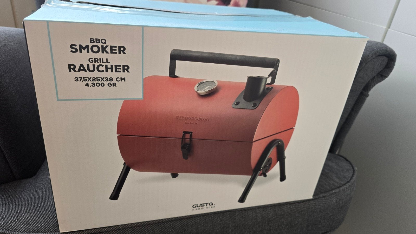 Nieuwe BBQ Smoker Grill (Raucher) - Gusto, Ophalen of Verzenden, Nieuw, Gusto