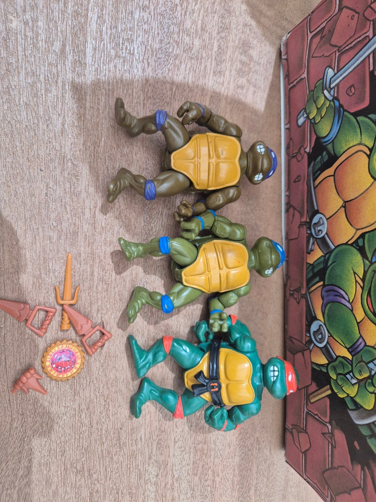 Vintage jaren 90 turtles tmnt, Ophalen of Verzenden