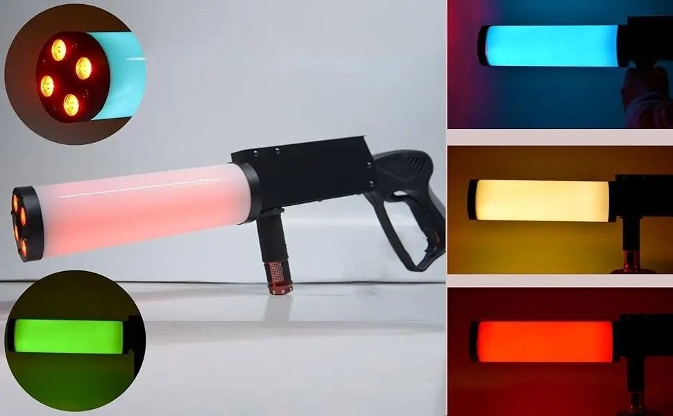 Nieuwe First Class Co² Gun, Muziek en Instrumenten, Ophalen of Verzenden, Nieuw, Licht, Geluidgestuurd