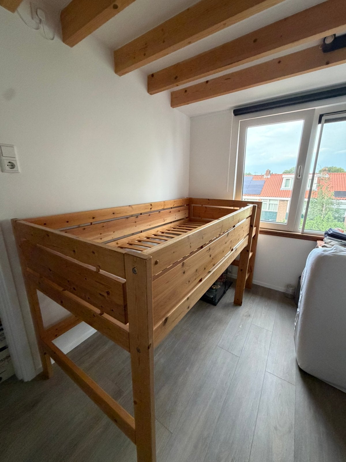 Lifetime halfhoogslaper - MOET WEG, Ophalen, Eenpersoons, Zo goed als nieuw, 90 cm