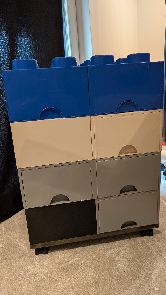 Lego opbergbox brick, Ophalen, Gebruikt, Stoel