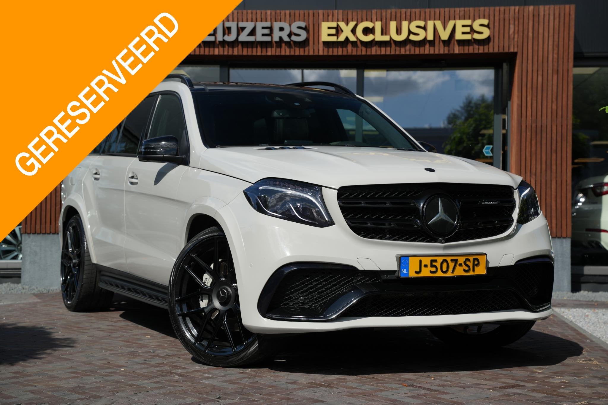 Mercedes-Benz GLS AMG 63 4MATIC Panoramadak 7 persoons Adapt, Auto's, 5461 cc, 7 stoelen, Leder, Vierwielaandrijving