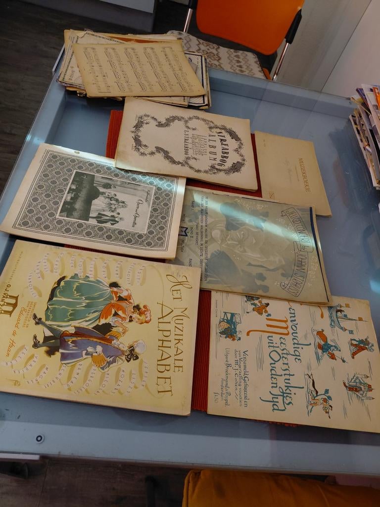 Vintage bladmuziek., Ophalen of Verzenden, Gebruikt, Artiest of Componist, Klassiek