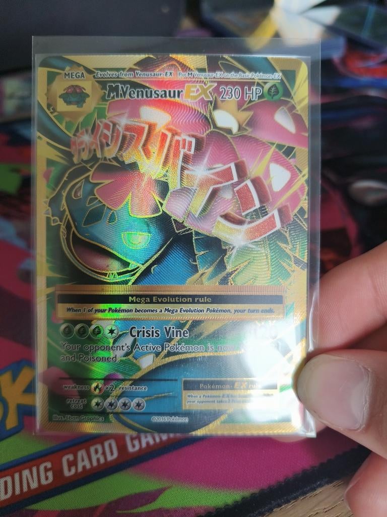 M Venusaur EX 100/108, Ophalen of Verzenden, Nieuw, Losse kaart, Foil