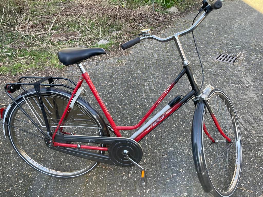 Nette damesfiets Kopra de Luxe, 53 tot 56 cm, Ophalen, Zo goed als nieuw, Versnellingen