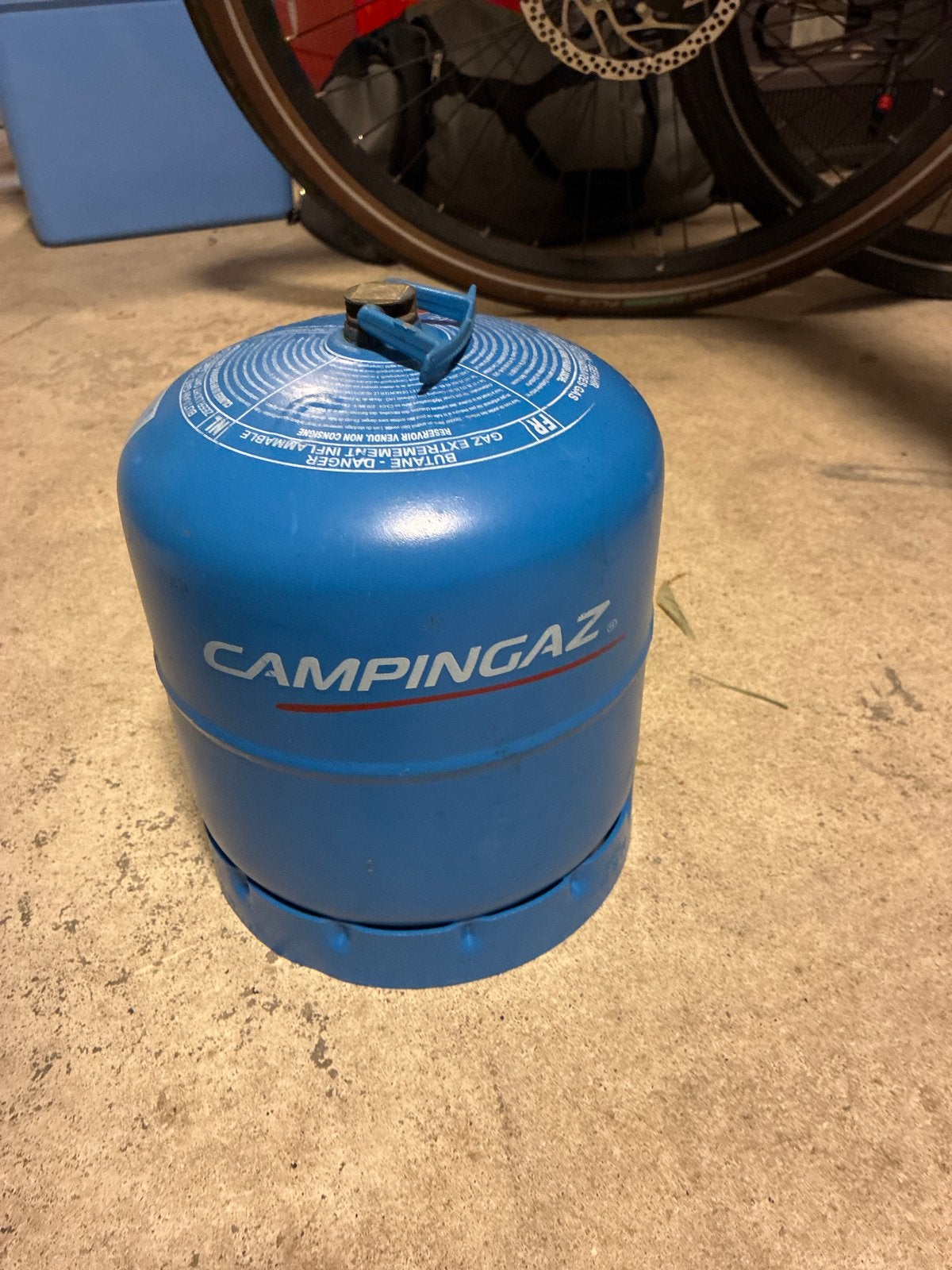 Lege Campingaz gasfles 907, Caravans en Kamperen, Kampeeraccessoires, Ophalen, Gebruikt