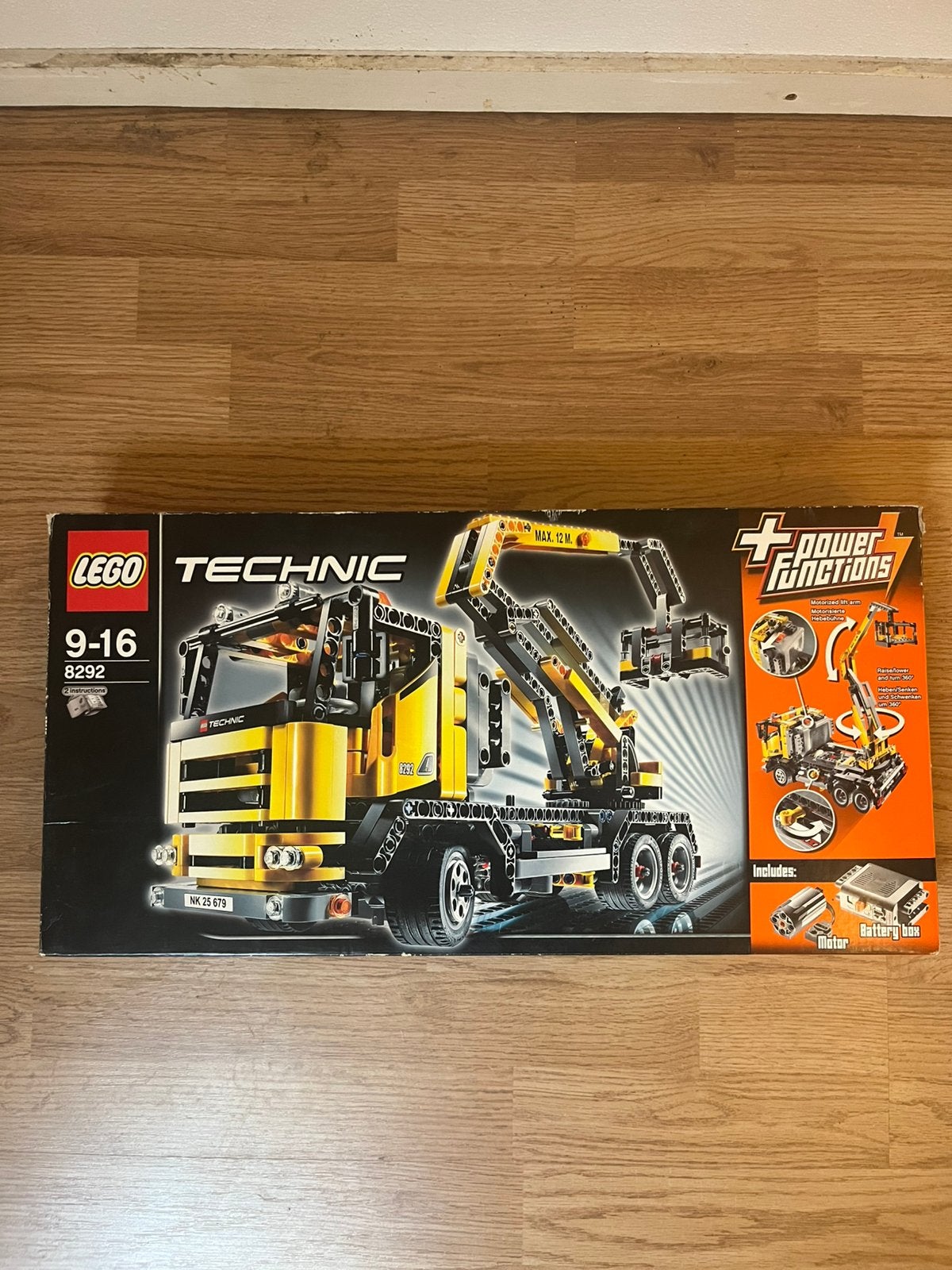 Lego Technic 8292 Vrachtwagen, Ophalen, Compleet, Lego, Zo goed als nieuw