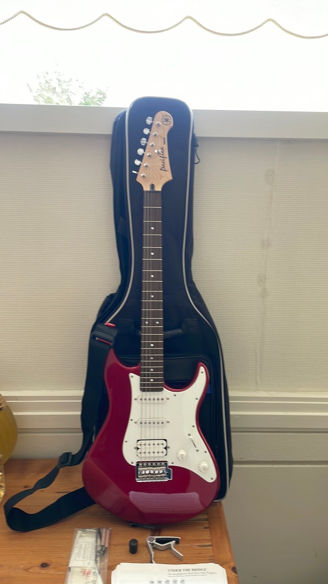 Yamaha Pacifica elektrische gitaar - Zo goed als nieuw, Ophalen of Verzenden, Zo goed als nieuw, Solid body, Overige merken