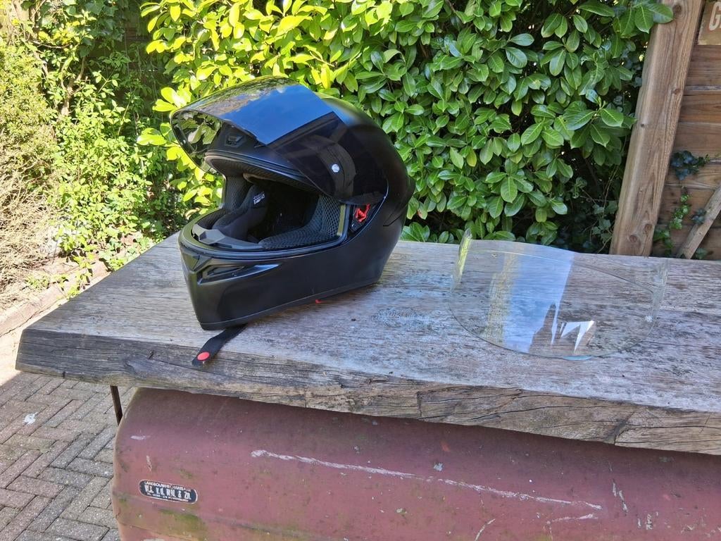 Agv helm maat s, Motoren, Ophalen of Verzenden, Tweedehands, Integraalhelm, AGV