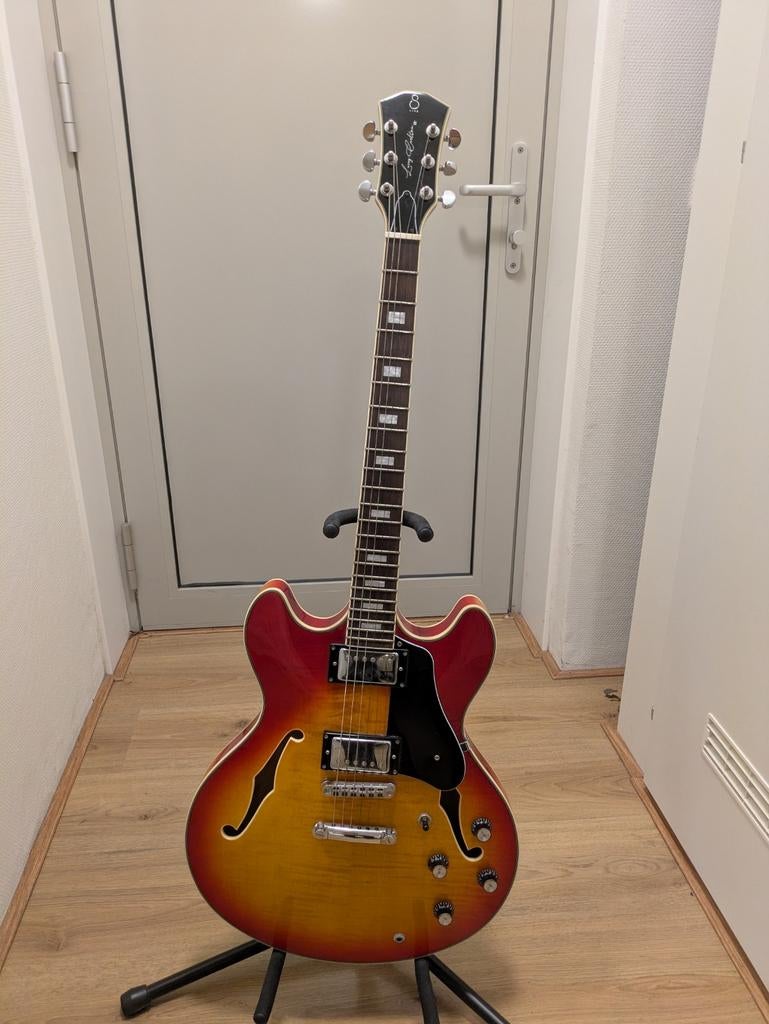 Sire Larry Carlton H7 Cherry Sunburst, Ophalen, Zo goed als nieuw, Hollow body, Overige merken