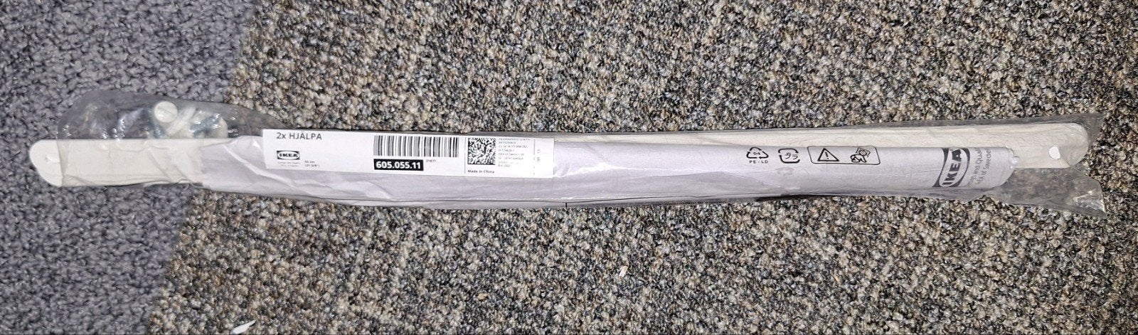 IKEA HJÄLPA Rails voor lade - 55 cm Nieuw in verpakking, Nieuw, Minder dan 100 cm, Metaal, Ikea