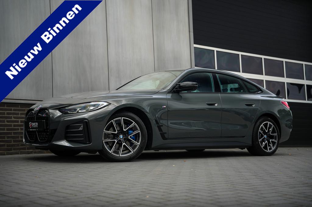 BMW i4 M50 84 kWh 544 pk M-Sportpakket / BTW-Auto/ Dravitgra, Auto's, Gebruikt, 110 €/maand, Origineel Nederlands, 2190 kg