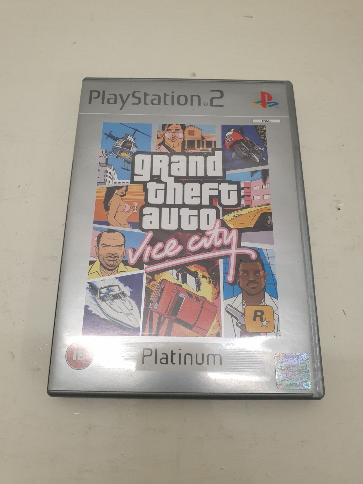 Grand theft auto vice city playstation 2, Avontuur en Actie, Gebruikt, Vanaf 18 jaar, 1 speler