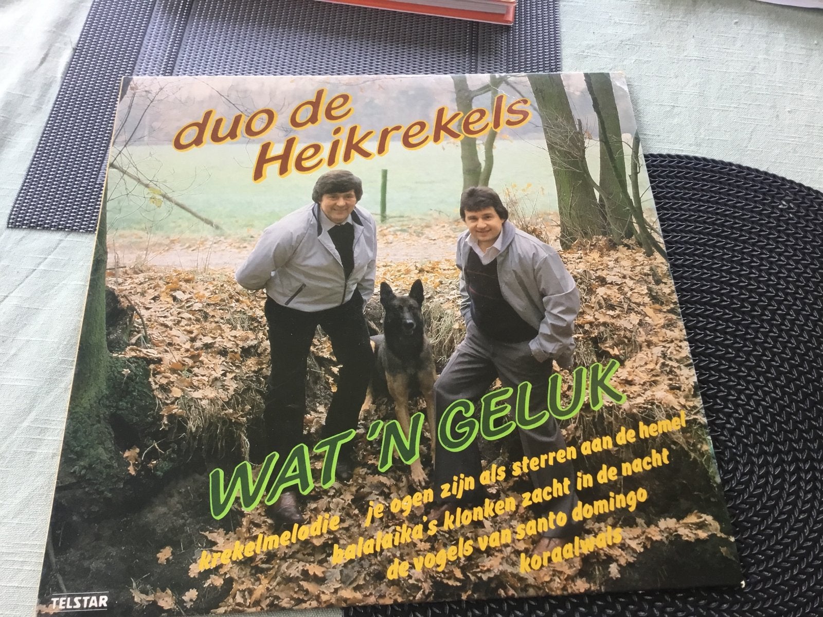 Duo de Heikrekels - Wat 'n Geluk LP (Telstar Speciaal), Gebruikt, 1980 - 1989, Ophalen of Verzenden, Levenslied of Smartlap