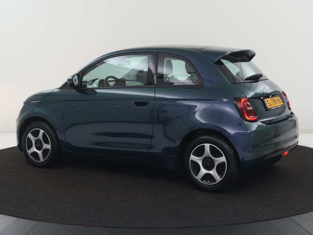 Fiat 500e Action 24 kWh | SOH 91,8% | 3 Fase | Carplay | Blu, Stof, Gebruikt, 95 pk, 190 km