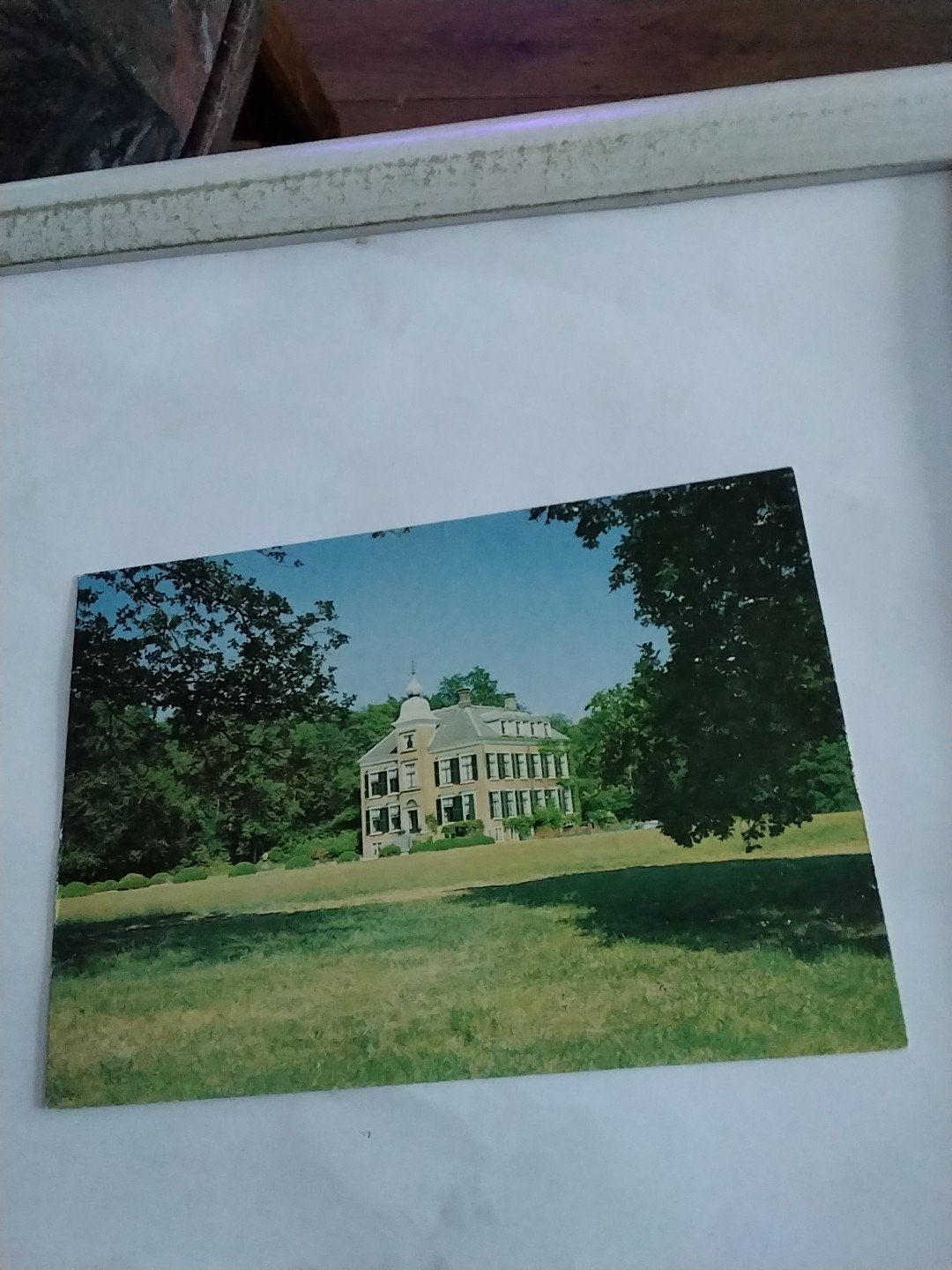 Oude Ansichtkaart Kasteel Huize Leuvenum (Gld), Ophalen of Verzenden, 1960 tot 1980, Gelopen, Gelderland
