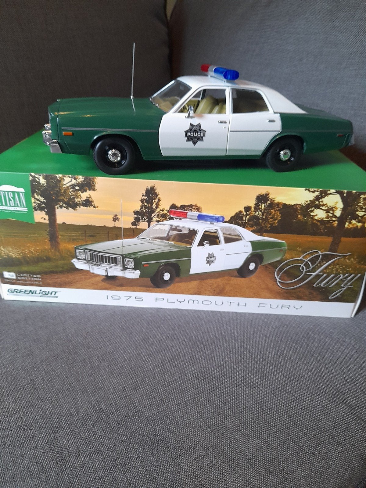 Plymouth fury policecar capitol city, Ophalen of Verzenden, Overige merken