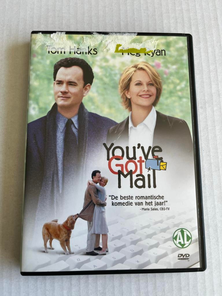 You've Got Mail DVD - Romantische Komedie met Tom Hanks, Alle leeftijden, Ophalen of Verzenden, Gebruikt, Romantische komedie