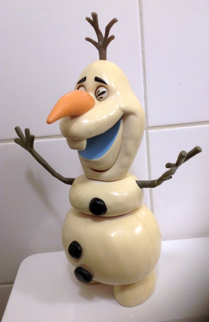Disney Frozen Olaf, Verzamelen, Verzenden, Overige figuren, Gebruikt, Beeldje of Figuurtje
