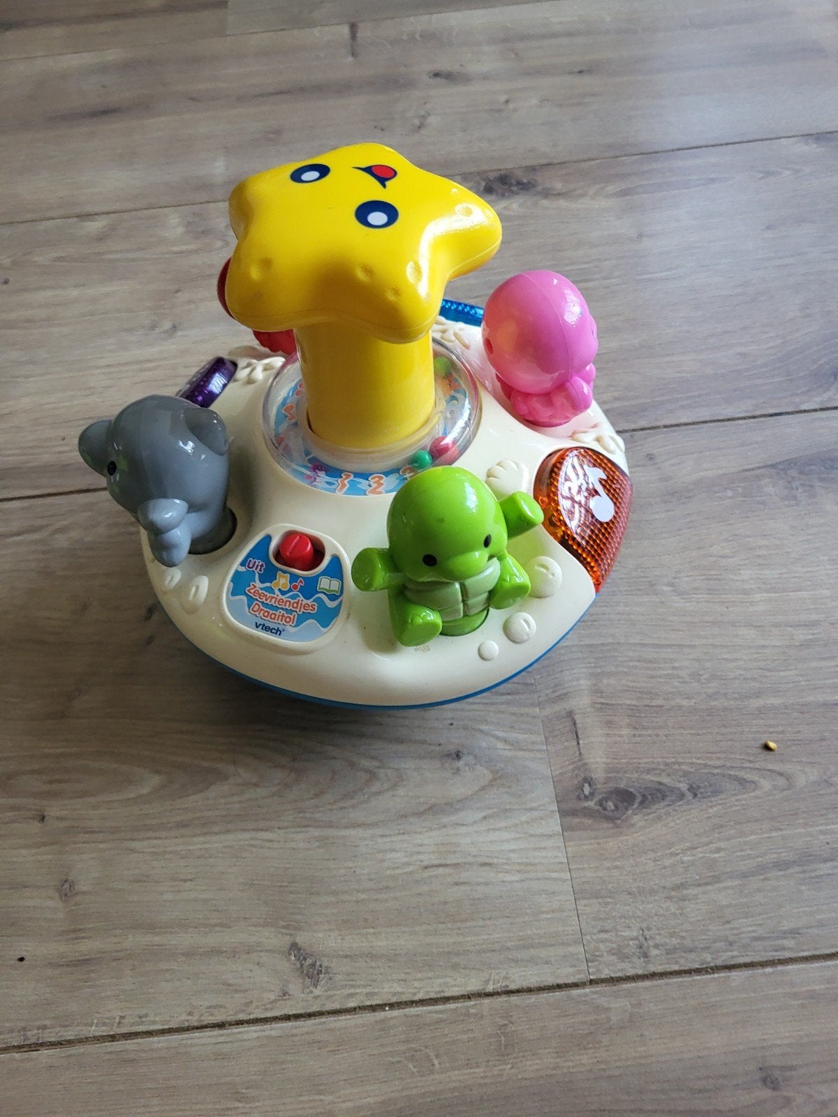 Zeedieren draaitol., Kinderen en Baby's, Speelgoed | Vtech, Ophalen, Gebruikt
