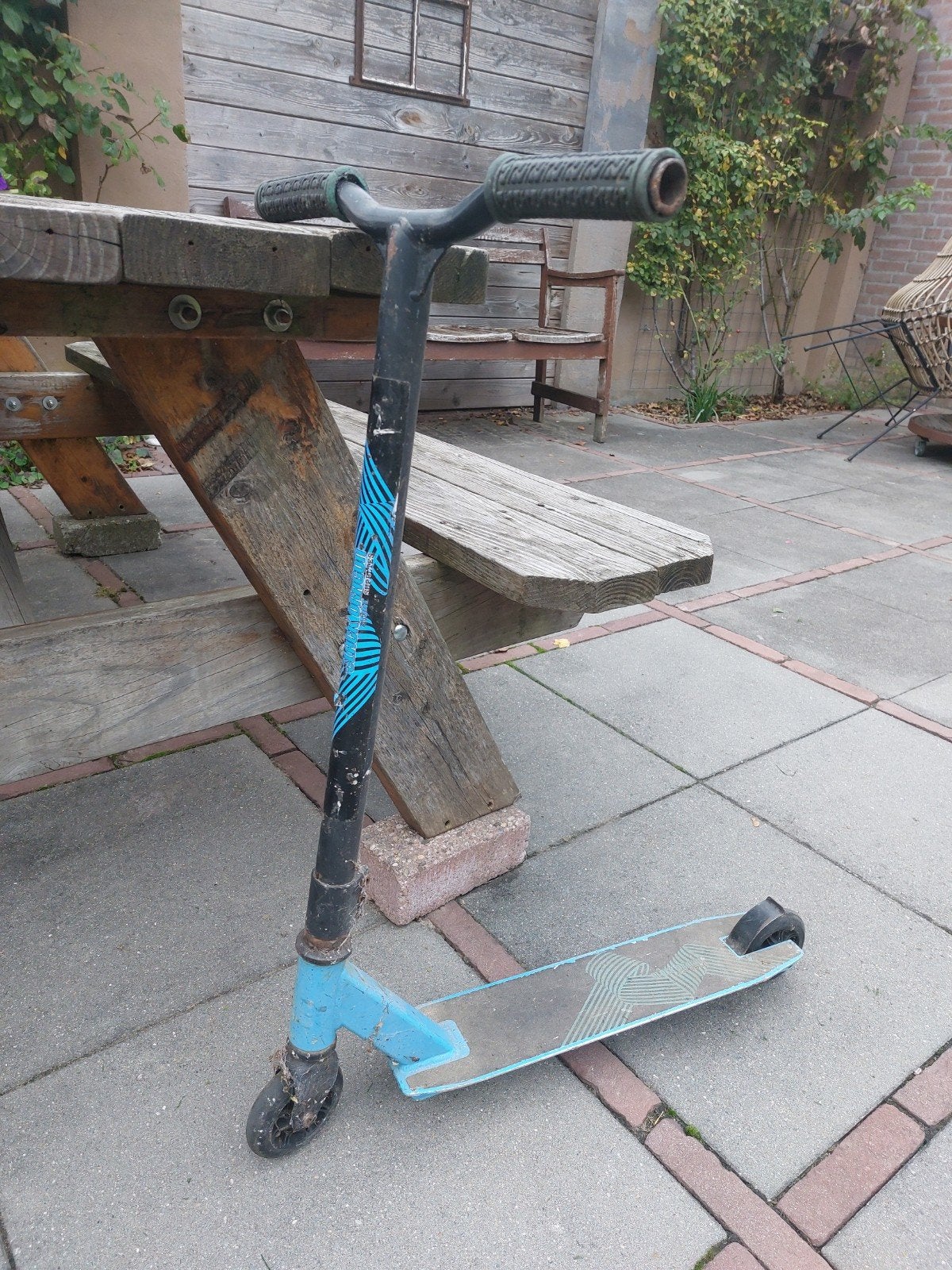 Stuntstep - Gebruikt en gratis, Fietsen en Brommers, Ophalen, Gebruikt, Gewone step, Onbekend
