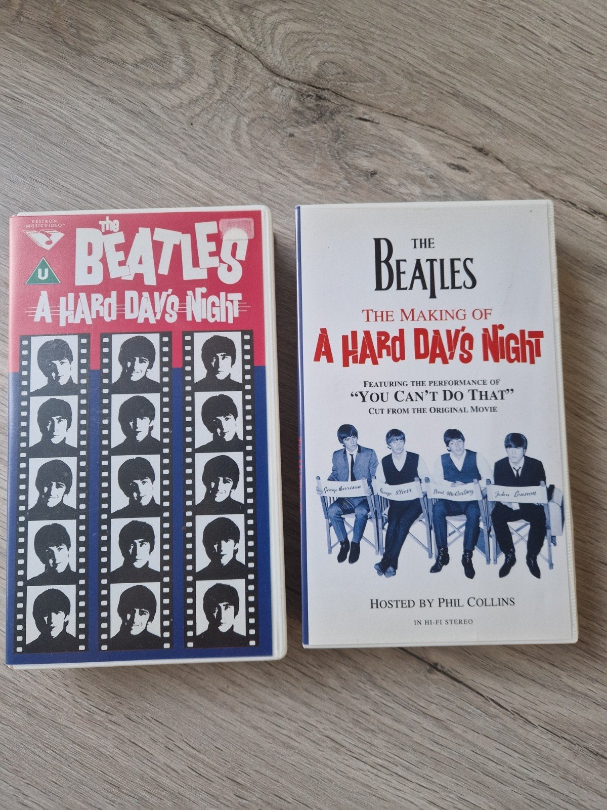 The Beatles: A Hard Day's Night VHS + The Making Of, Alle leeftijden, Ophalen of Verzenden, VHS, Nederlands ondertiteld