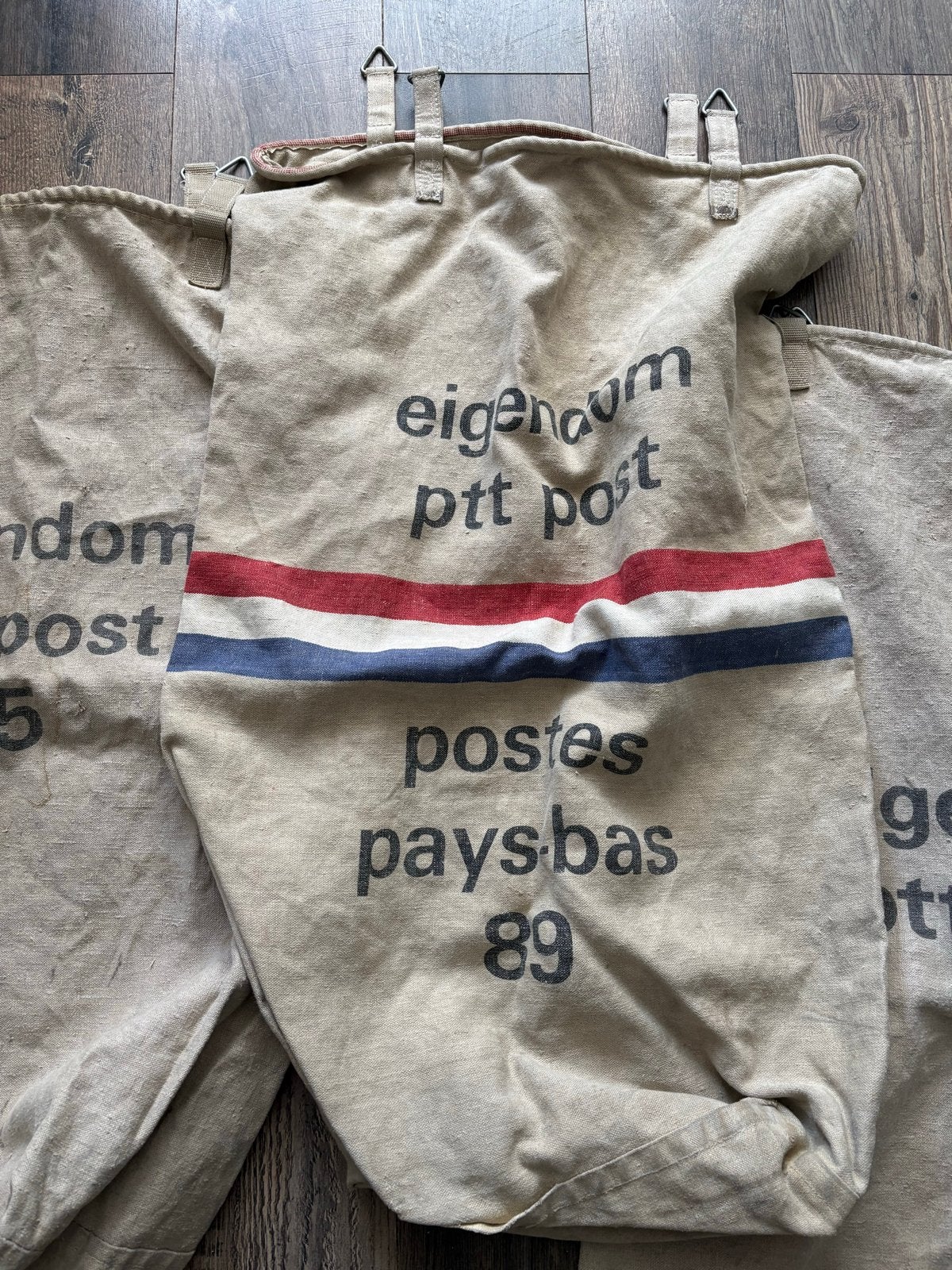 3 Vintage PTT Post zakken uit 1989, 1994 en 1995, Verzamelen, Ophalen of Verzenden, Gebruikt