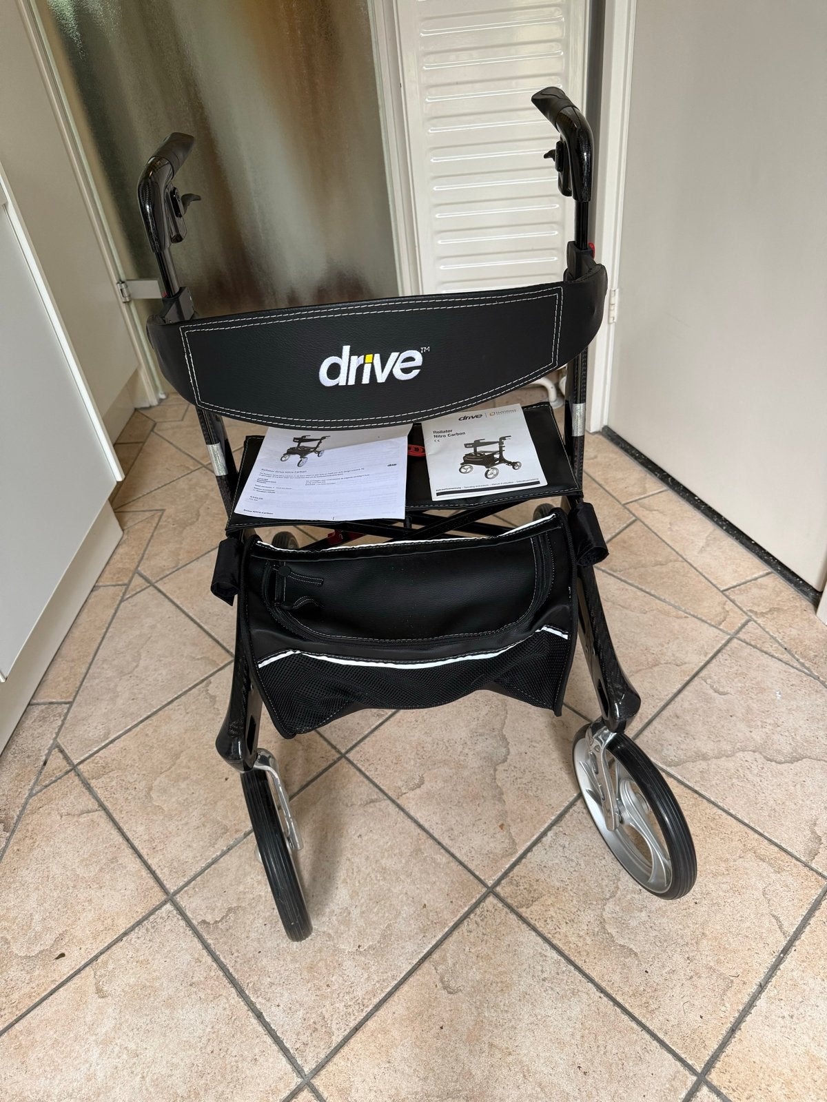 Rollator Drive Nitro Carbon, Diversen, Ophalen, Lichtgewicht, Nieuw