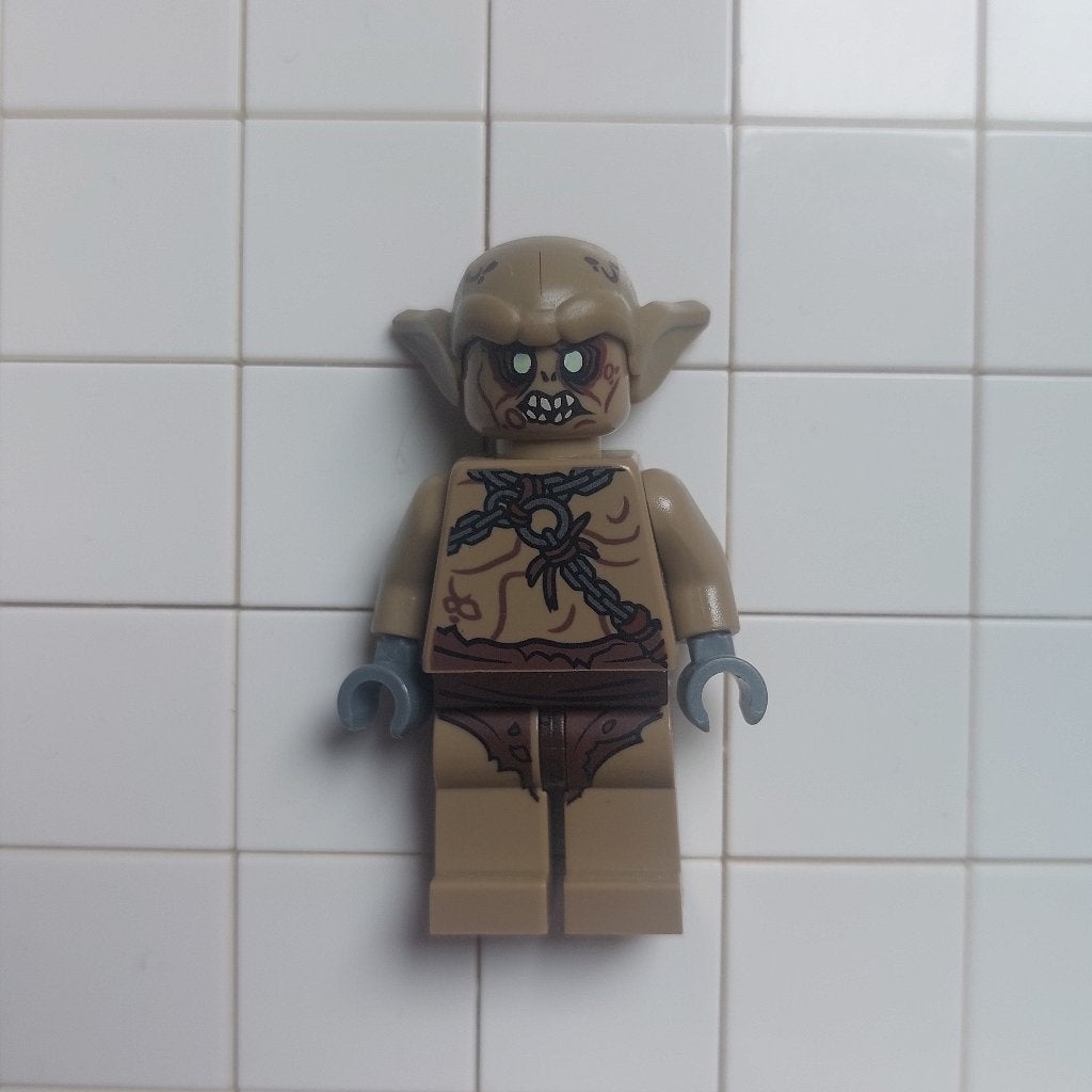 LEGO LOTR Minifig - Goblin Soldier - lor043, Ophalen of Verzenden, Zo goed als nieuw, Lego