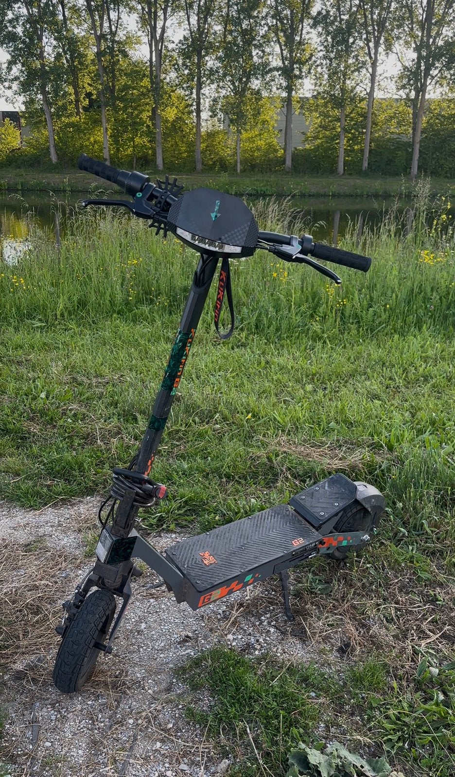 Custom ouxi h9 en kukirin g2 te ruil tegen gt2000, Ophalen of Verzenden, Zo goed als nieuw, Overige merken
