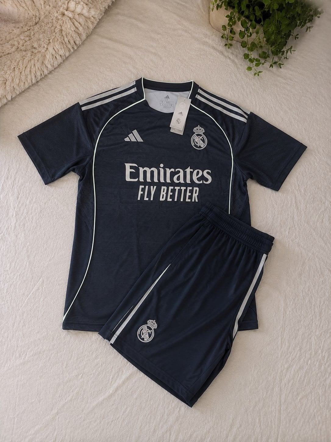 real Madrid setje, Zwart, Nieuw, Ophalen of Verzenden, Adidas