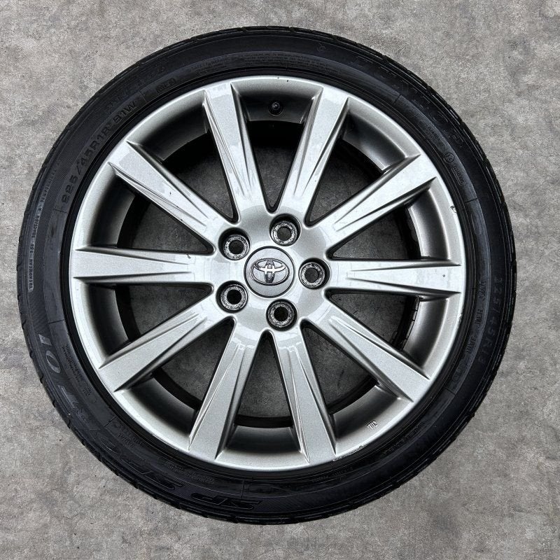 18 inch originele velgen + zomerbanden Toyota Avensis, 18 inch, Gebruikt, -, -