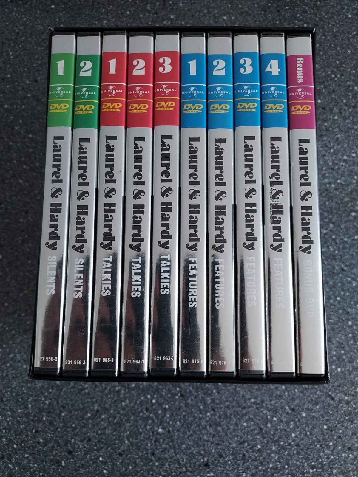 Dvd box laurel en hardy, Alle leeftijden, Ophalen, Zo goed als nieuw, Actiekomedie